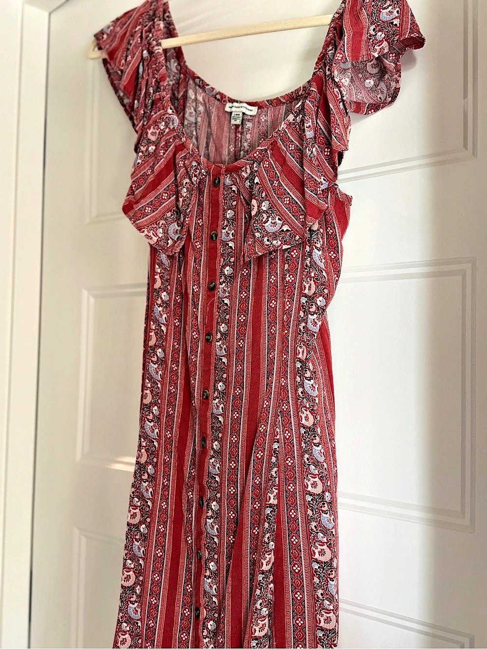 American Eagle Patterned Maxi Dress